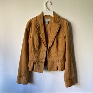 Anthropologie Sitwell Velvet Coat, Size 2, XS